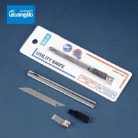 Cutter Guangbo  Silver HWW71051 Knife / Pisau Pemotong Ukuran Kecil
